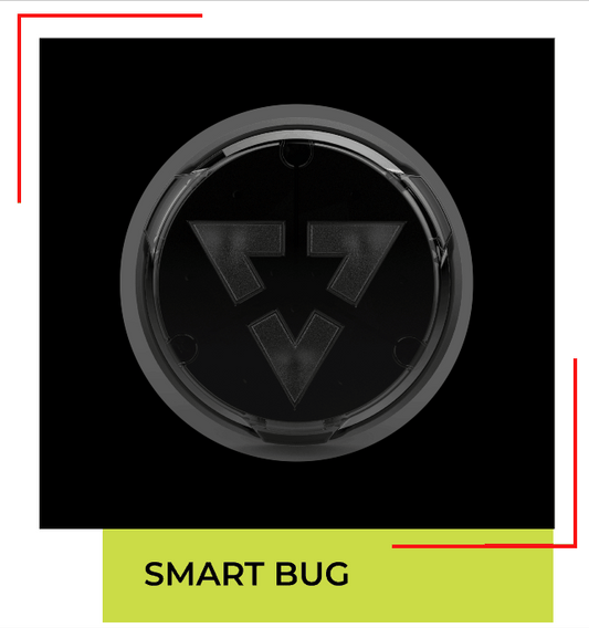 3D smart bug device with EMG data acquisition, EKG heart rate and 3D accelerometer. Real time signal processing and Bluetooth compatible I USB outlet.
